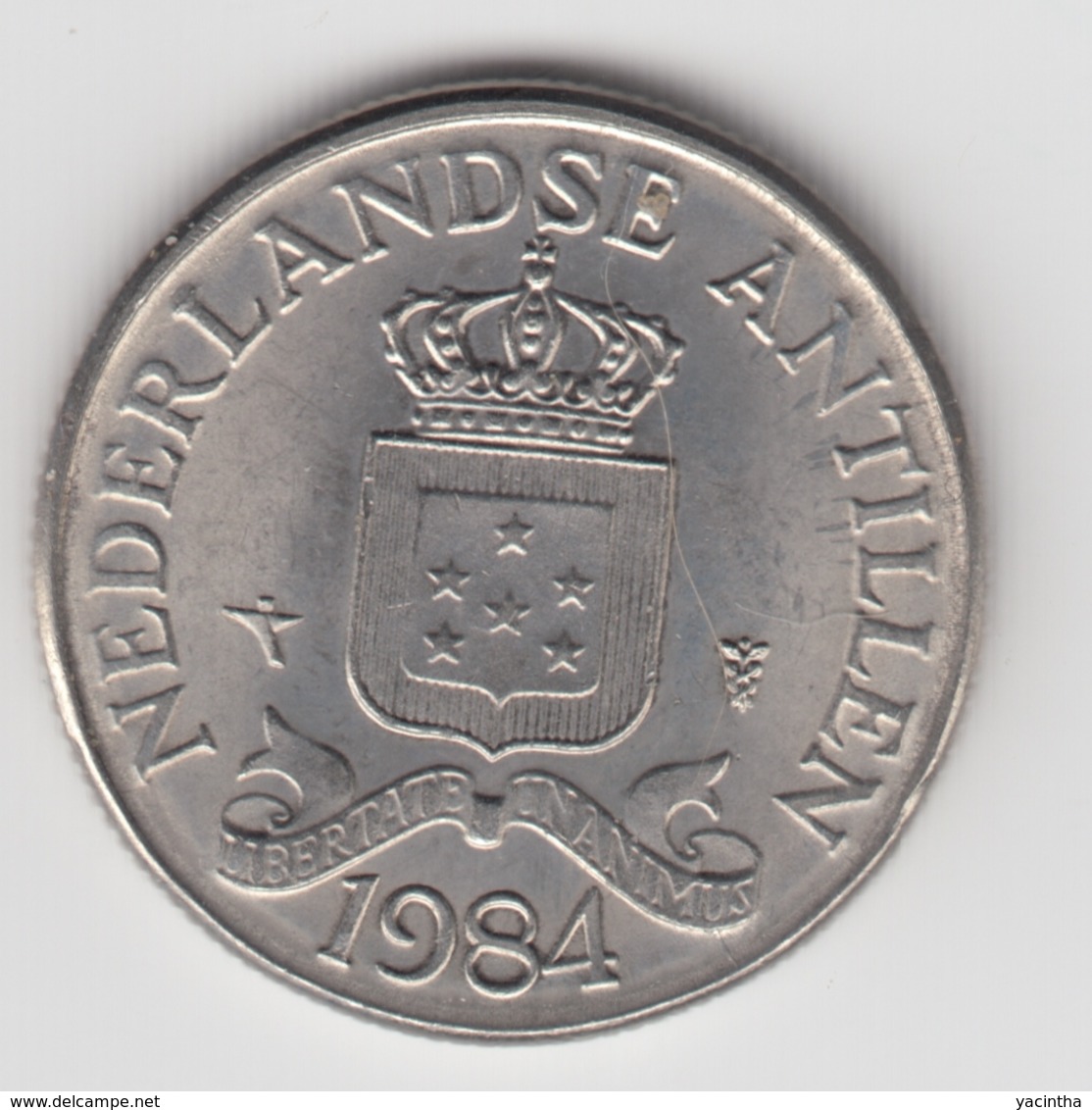 @Y@    Nederlandse Antillen   25  Cent  1984 ( 4712 ) - Antilles Néerlandaises