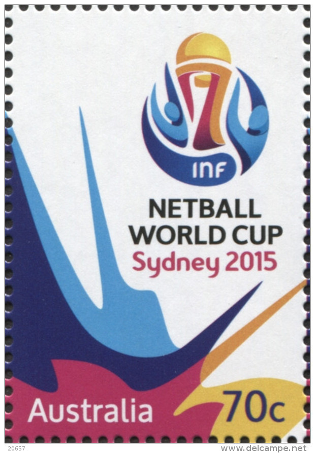 Australie Australia 4178 Netball, Autoadhésif Issu Du Carnet - Autres & Non Classés