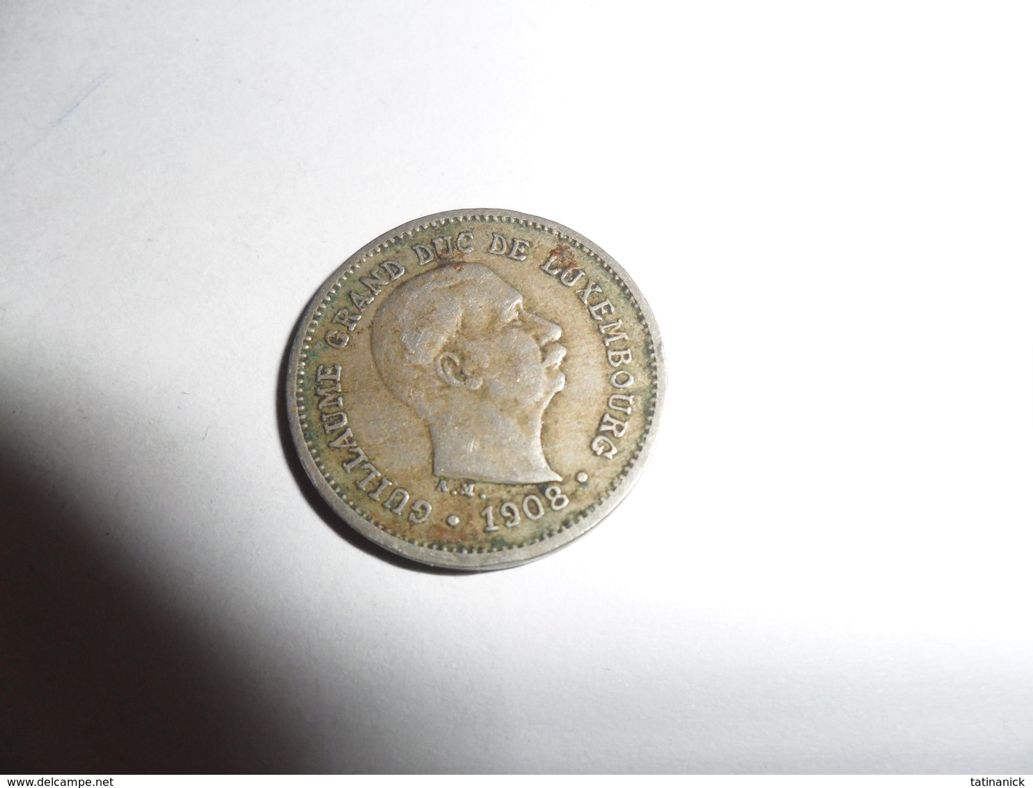 5 Centimes 1908 Guillaume De Luxembourg - Luxembourg