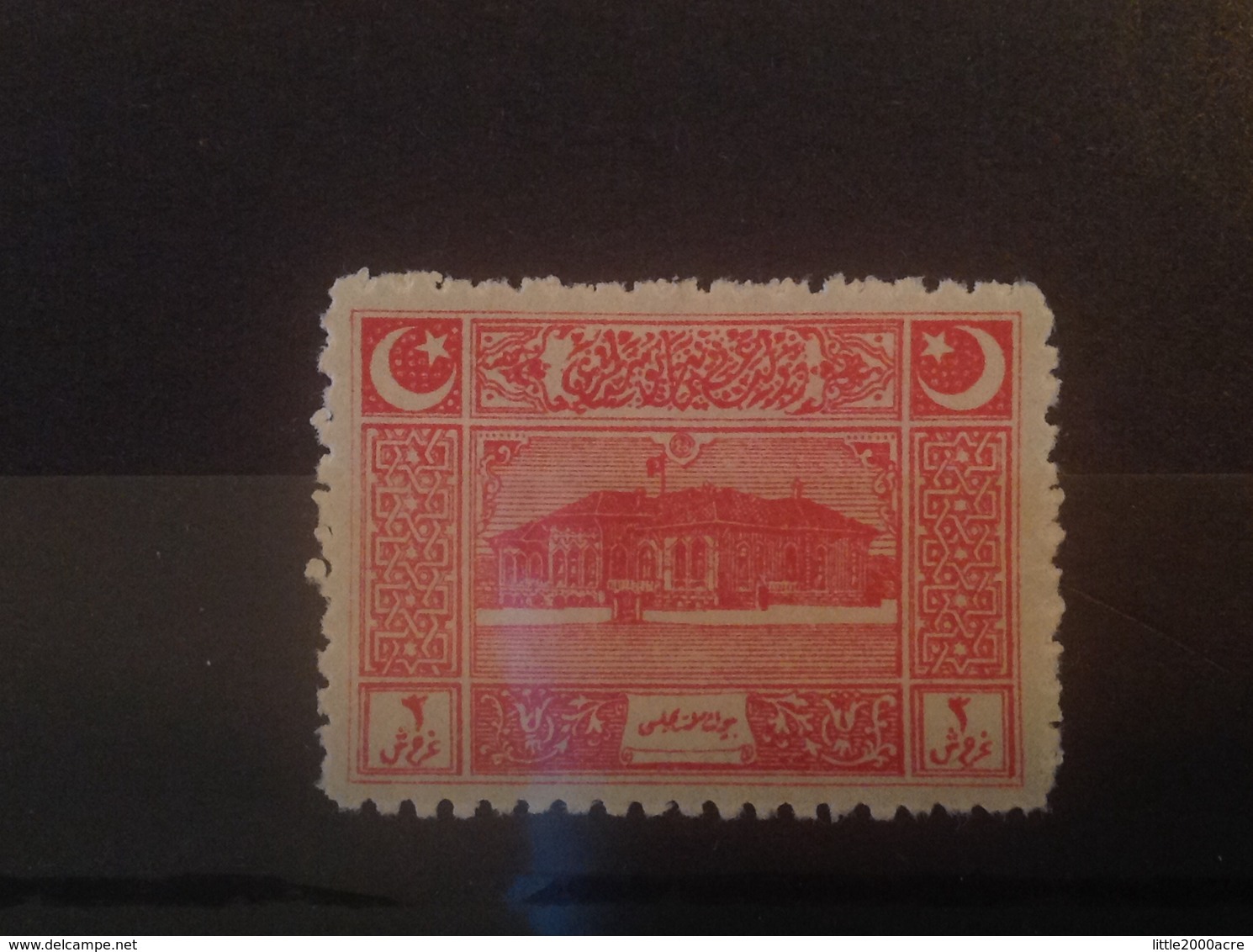 Turkey 1992 First Parliament House 3pi Red Mint SG 124 Mi 792 - Ongebruikt