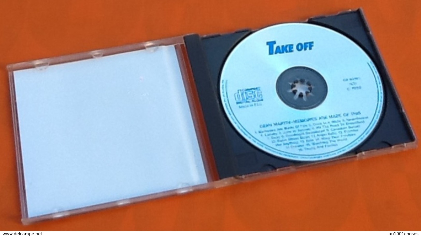 CD Dean Martin   Take Off  (1988) CD 80101 - Autres & Non Classés