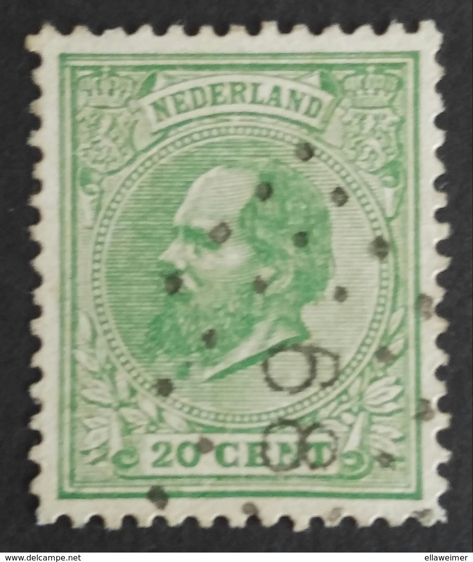 Nederland/Netherlands - Nr. 24L Met Puntstempel 68 - Used Stamps