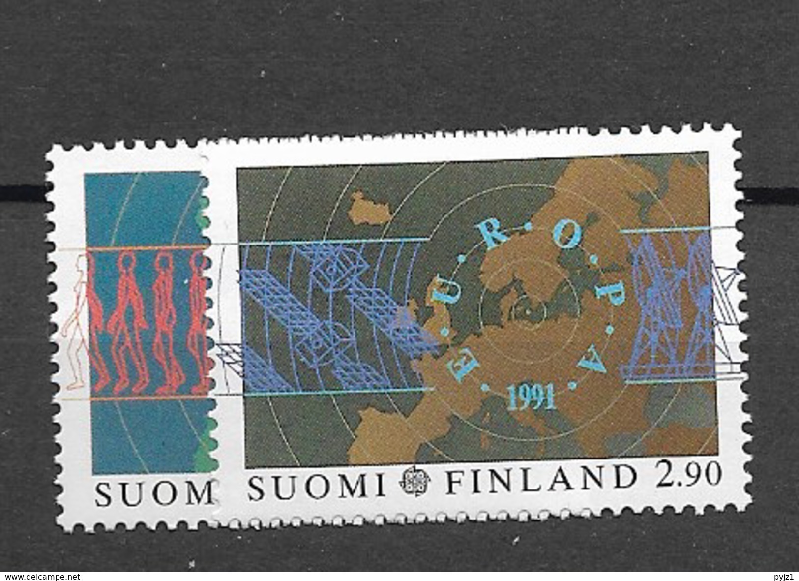 1991 MNH Finland, Postfris** - Unused Stamps