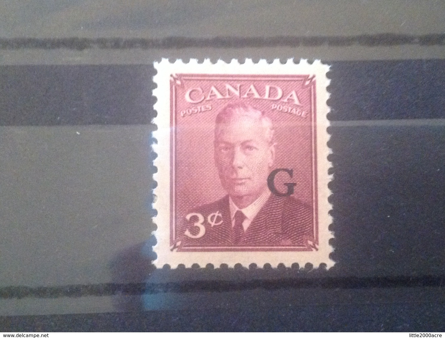 Canada 1950 3c Rose Violet Official MNH SG O181 Sc O18 - Aufdrucksausgaben