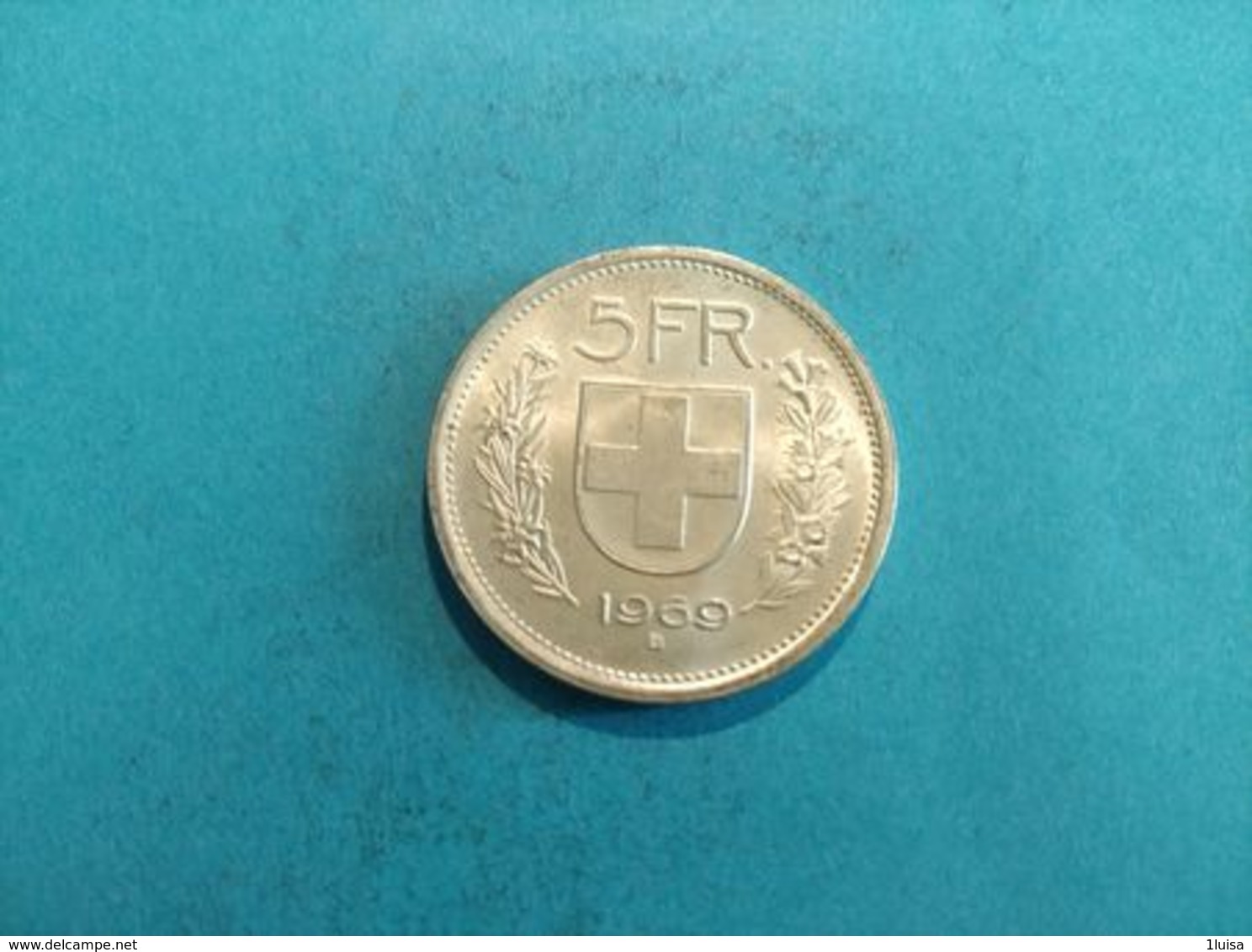 SVIZZERA 5 FRANCS 1969 - Altri & Non Classificati