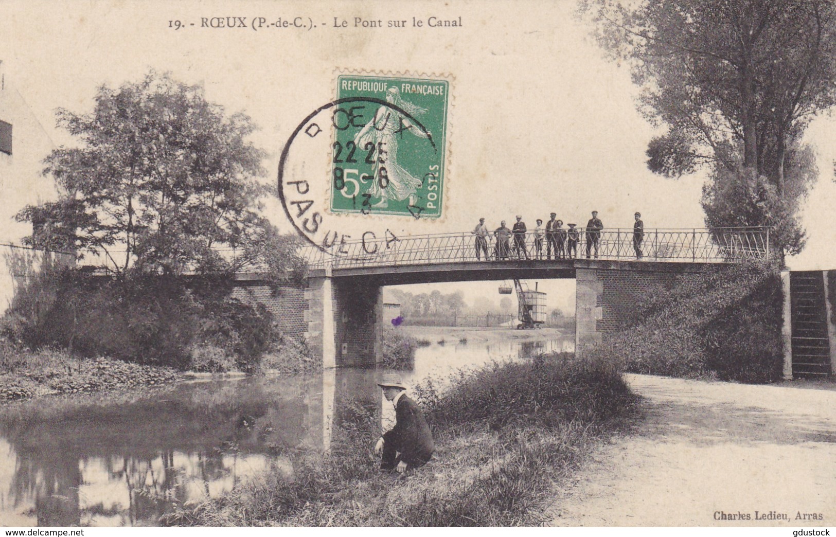 Pas-de-Calais - Roeux - Le Pont Sur Le Canal - Andere & Zonder Classificatie