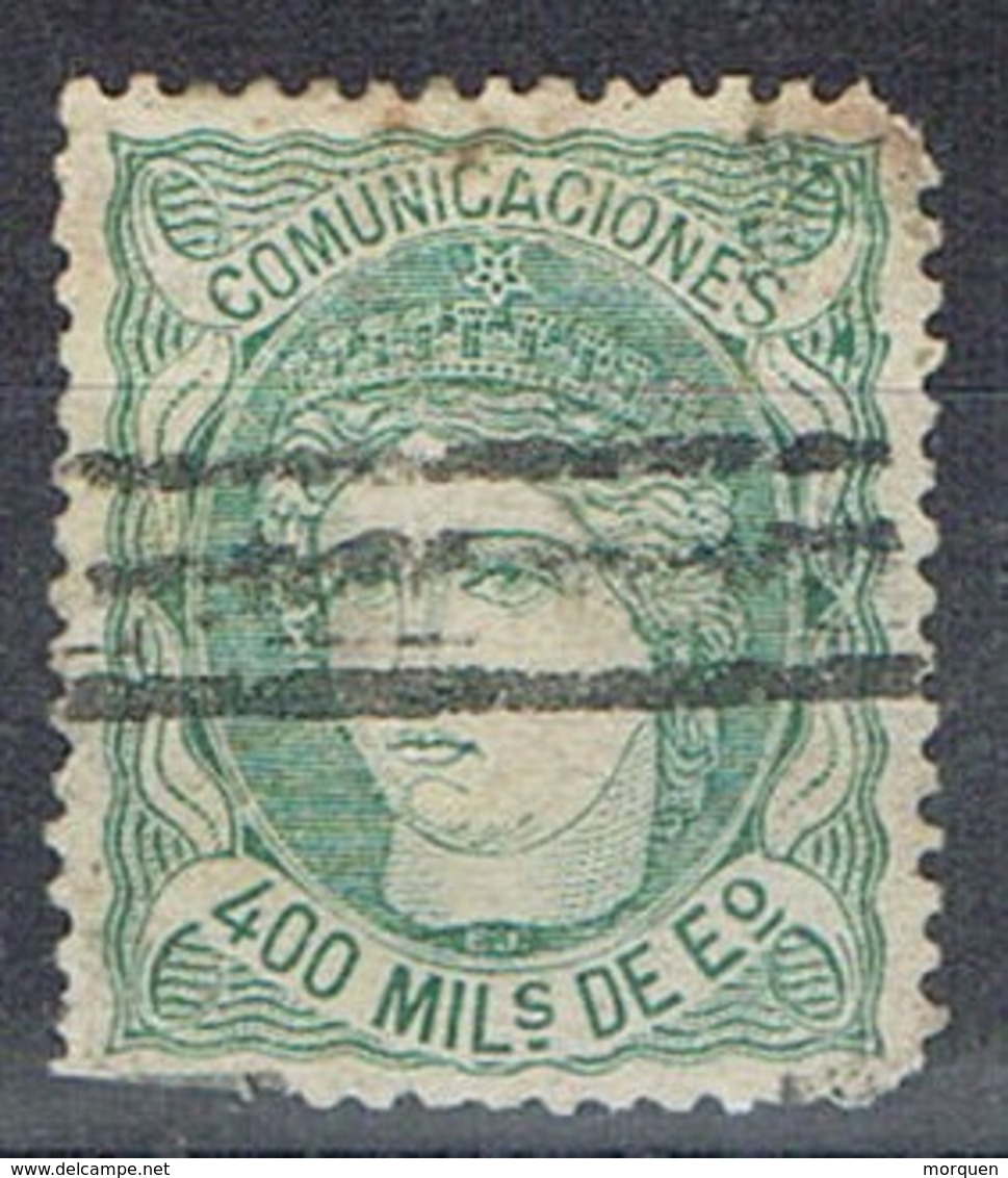 Sello 400 Milesimas Alegoria, Barrado, Num 110s º - Used Stamps