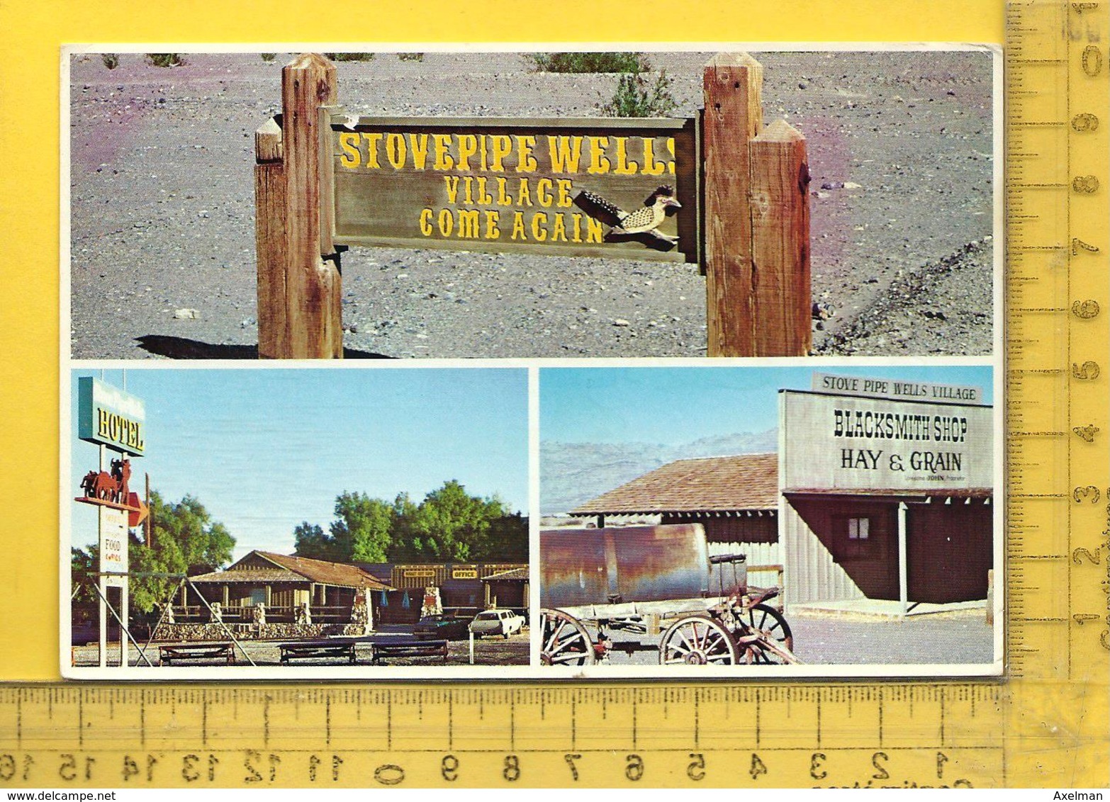 CPM  ETATS-UNIS, C.A., DEATH VALLEY : Stovepipe Wells Village, National Monument - Death Valley
