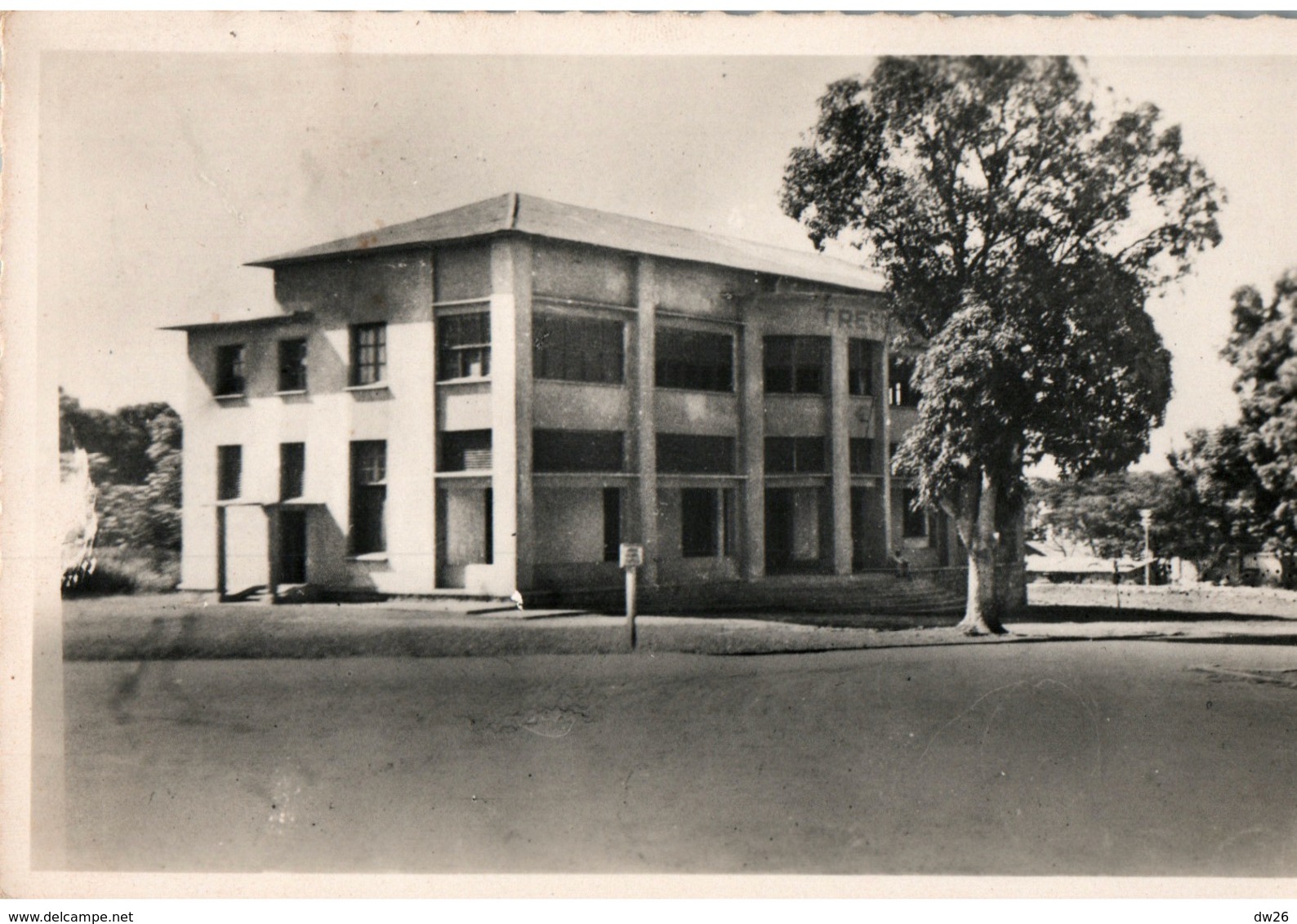 Bangui (A.E.F. République Centrafricaine) - Oubangui-Chari - Le Trésor - Carte N° 709 Non Circulée - Central African Republic