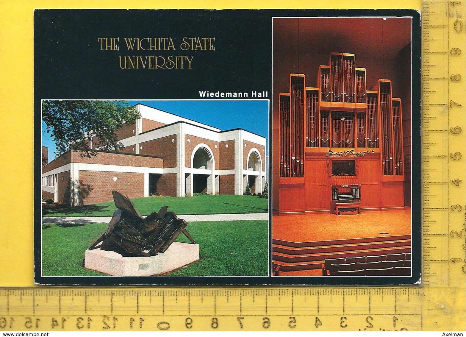CPM  ETATS-UNIS, K.S. , WICHITA : The Wichita State University, 2 Vues - Wichita