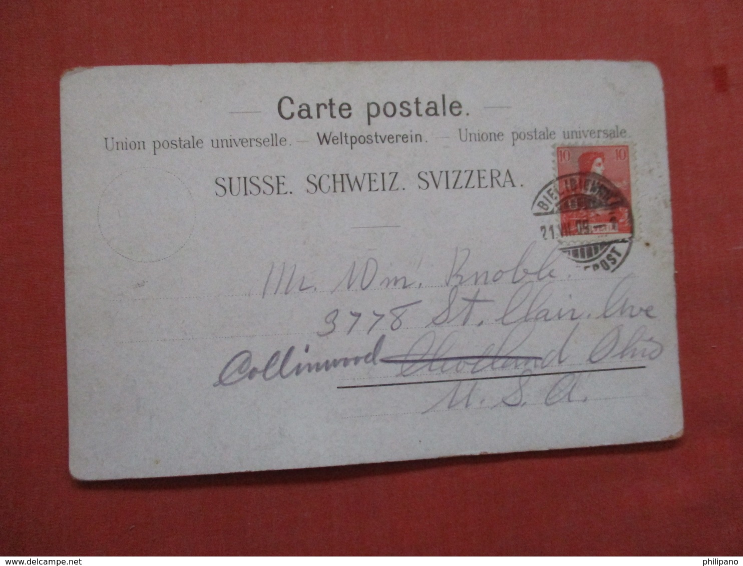 Erlinsbach   Switzerland > AG Argovia Stamp & Cancel  Ref 3884 - Andere & Zonder Classificatie