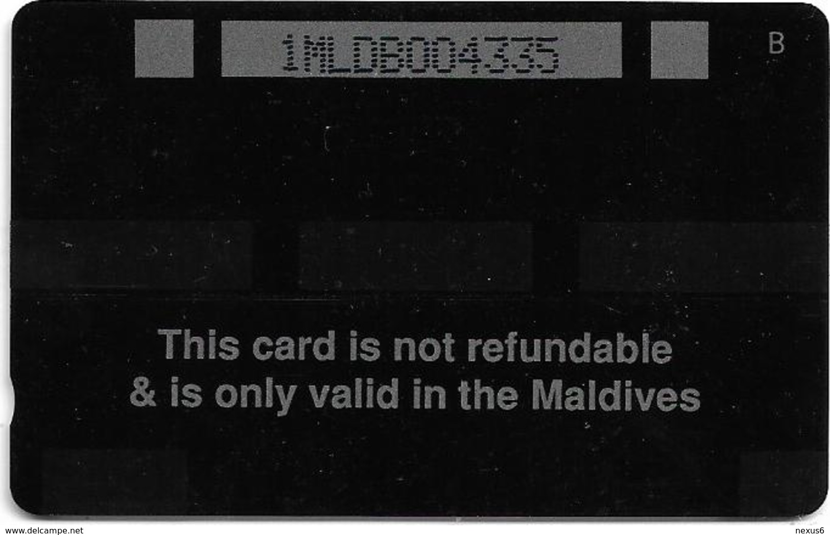 Maldives - Dhiraagu (GPT) - Communication Tower - 1MLDB - 1993, 4.000ex, Used - Maldivas