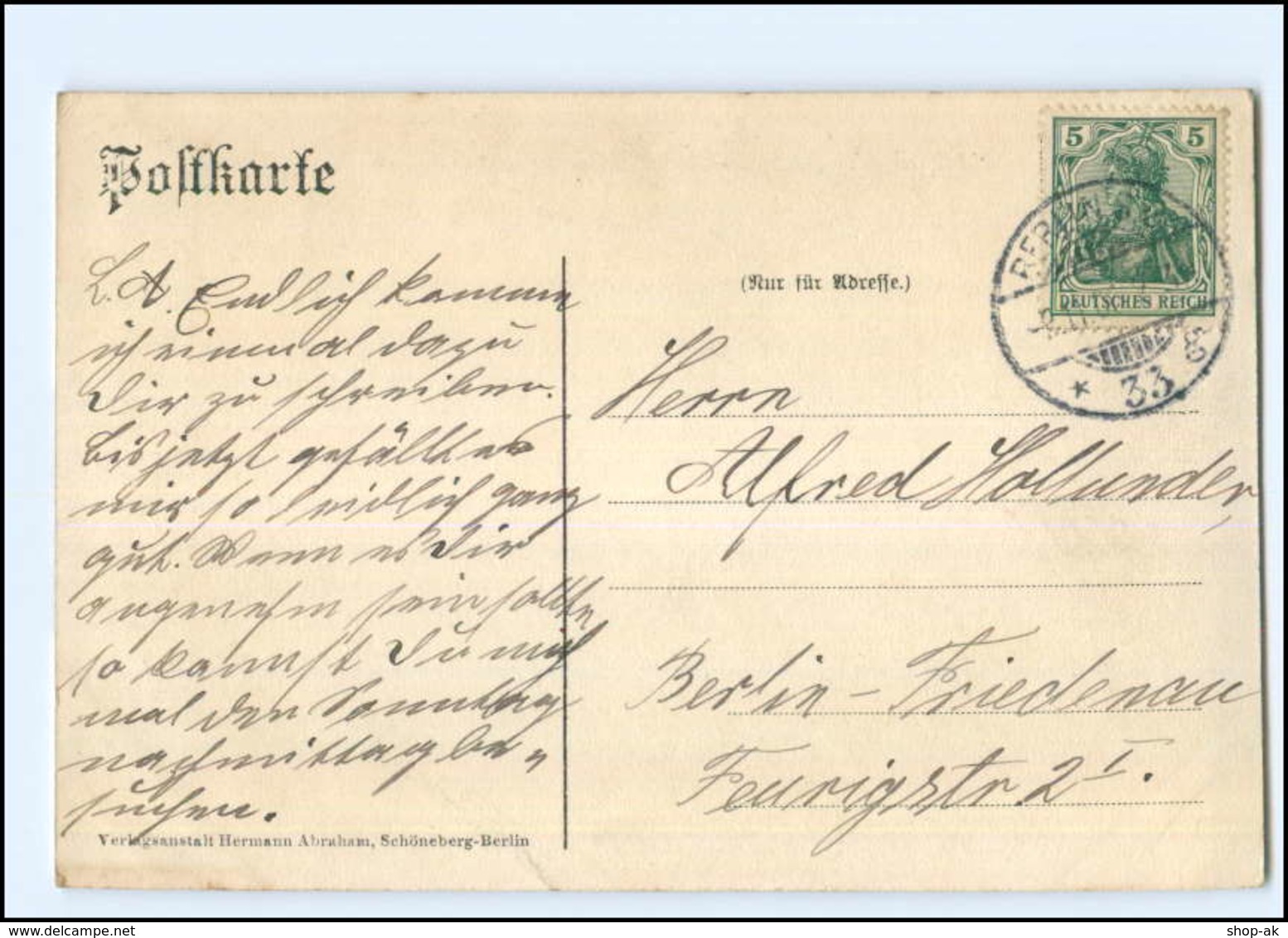 XX006971/ Berlin Treptow Kaserne 1909 AK - Altri & Non Classificati