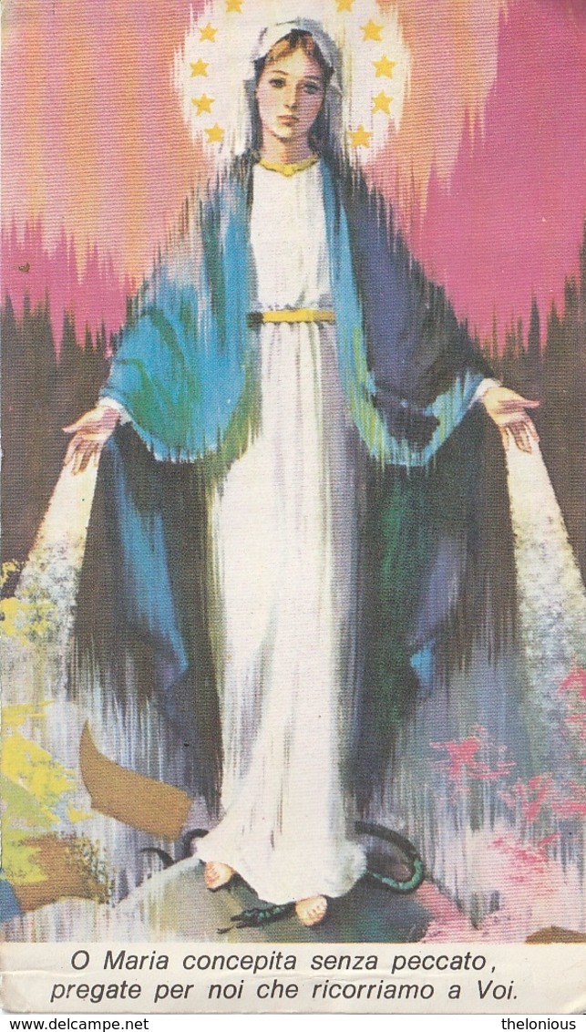 * O Maria Concepita Senza Peccato Pregate Per Noi Che Ricorriamo A Voi - Viag. 1989 Per Bergamo - Vergine Maria E Madonne