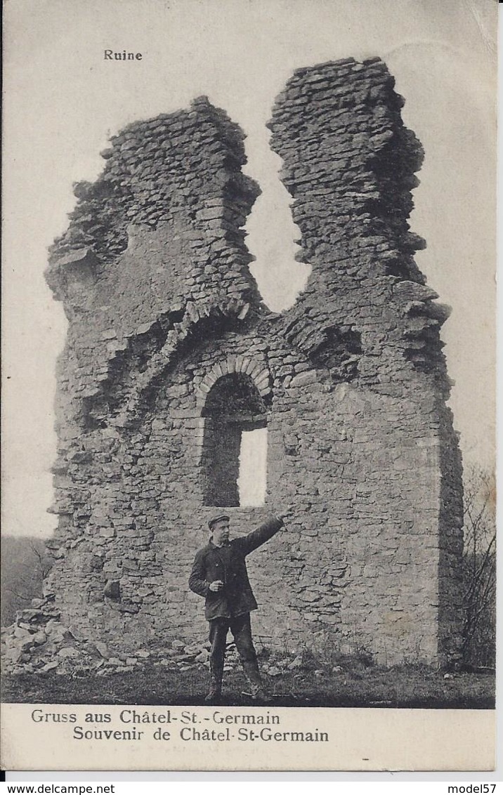 Châtel Saint Germain - Souvenir - Ruine - Metz Campagne