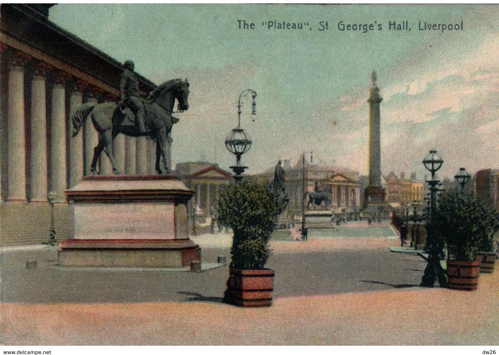 The Plateau St George's Hall - Liverpool - Pelham Series N° 6207 - Postcard Not Circulated - Liverpool