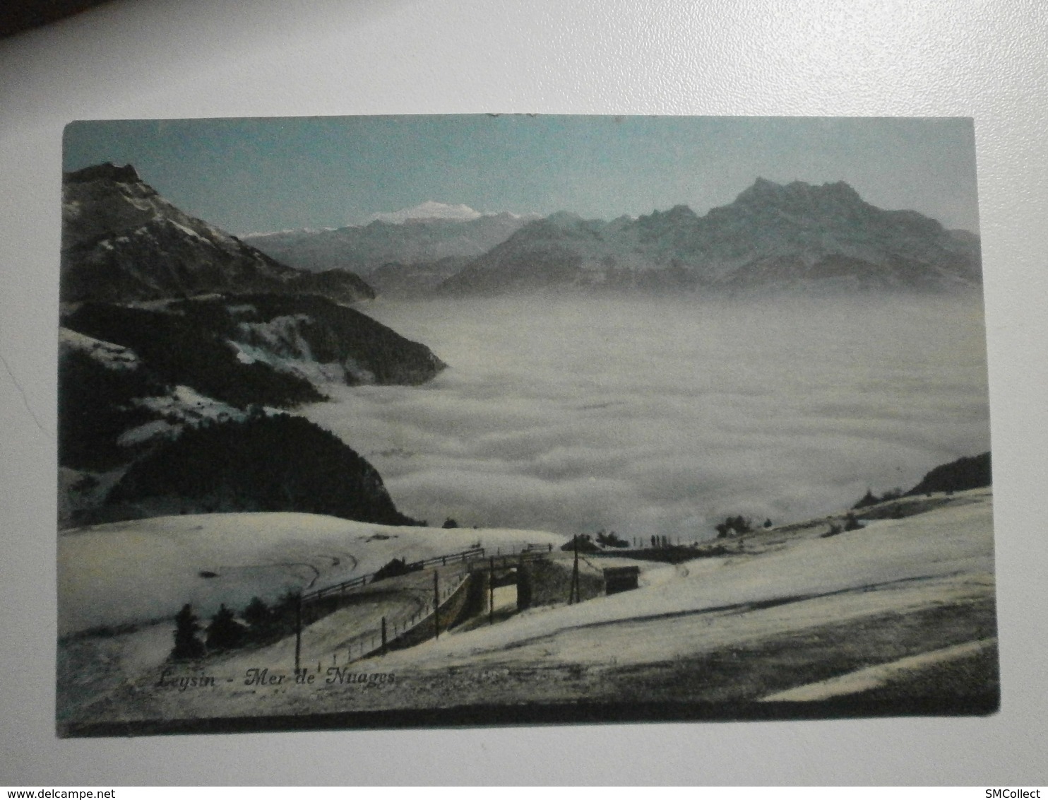 Suisse. Leysin, Mer De Nuages. Cachet Prisonniers De Guerre, Leysin (8426) - Leysin