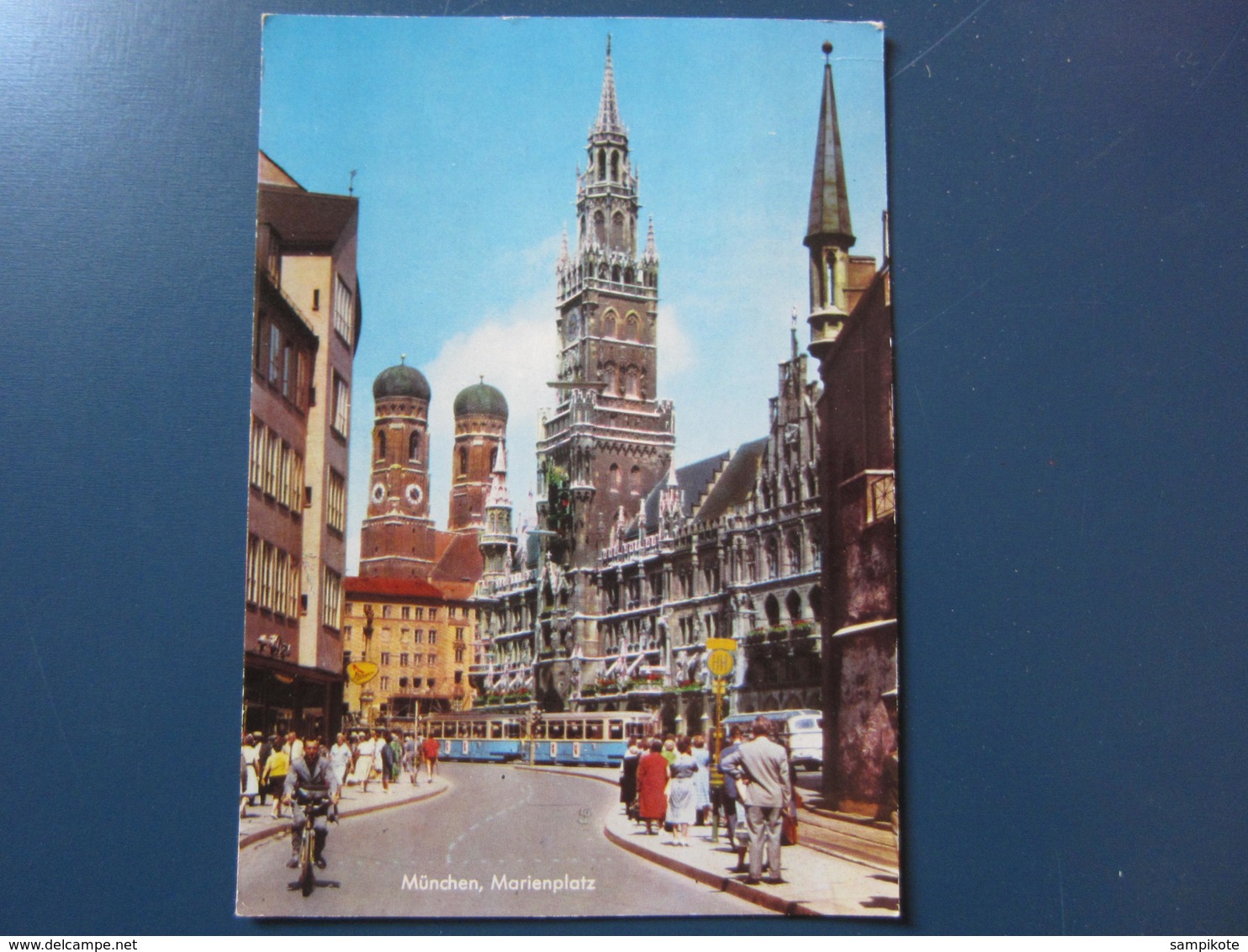 Carte Postale Allemagne Munich Marienplatz - Sonstige & Ohne Zuordnung