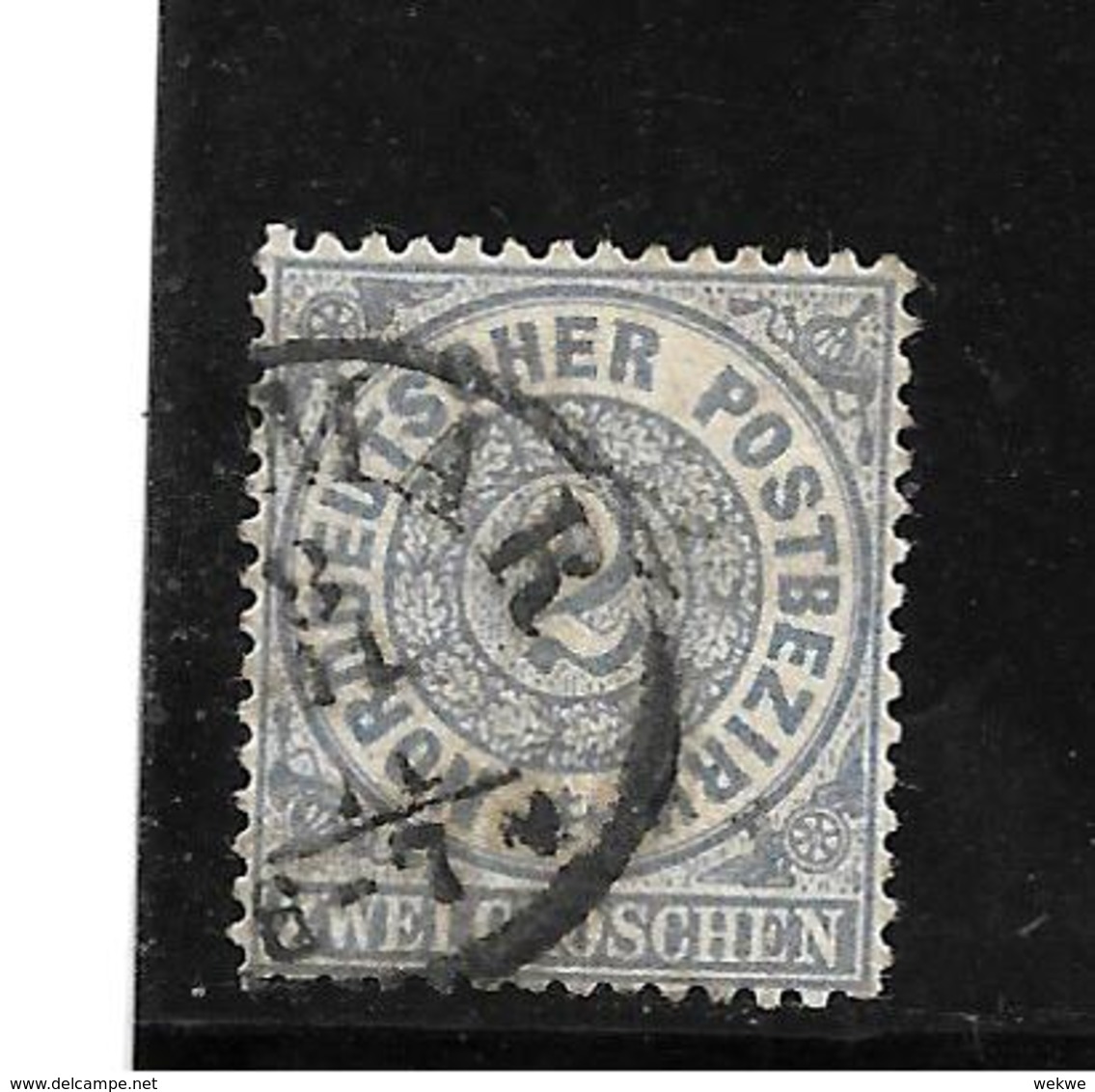 NDP Mi.Nr. 17/ NORDDEUTSCHER POSTBEZIRK , Weimar 8.11.  O - Used