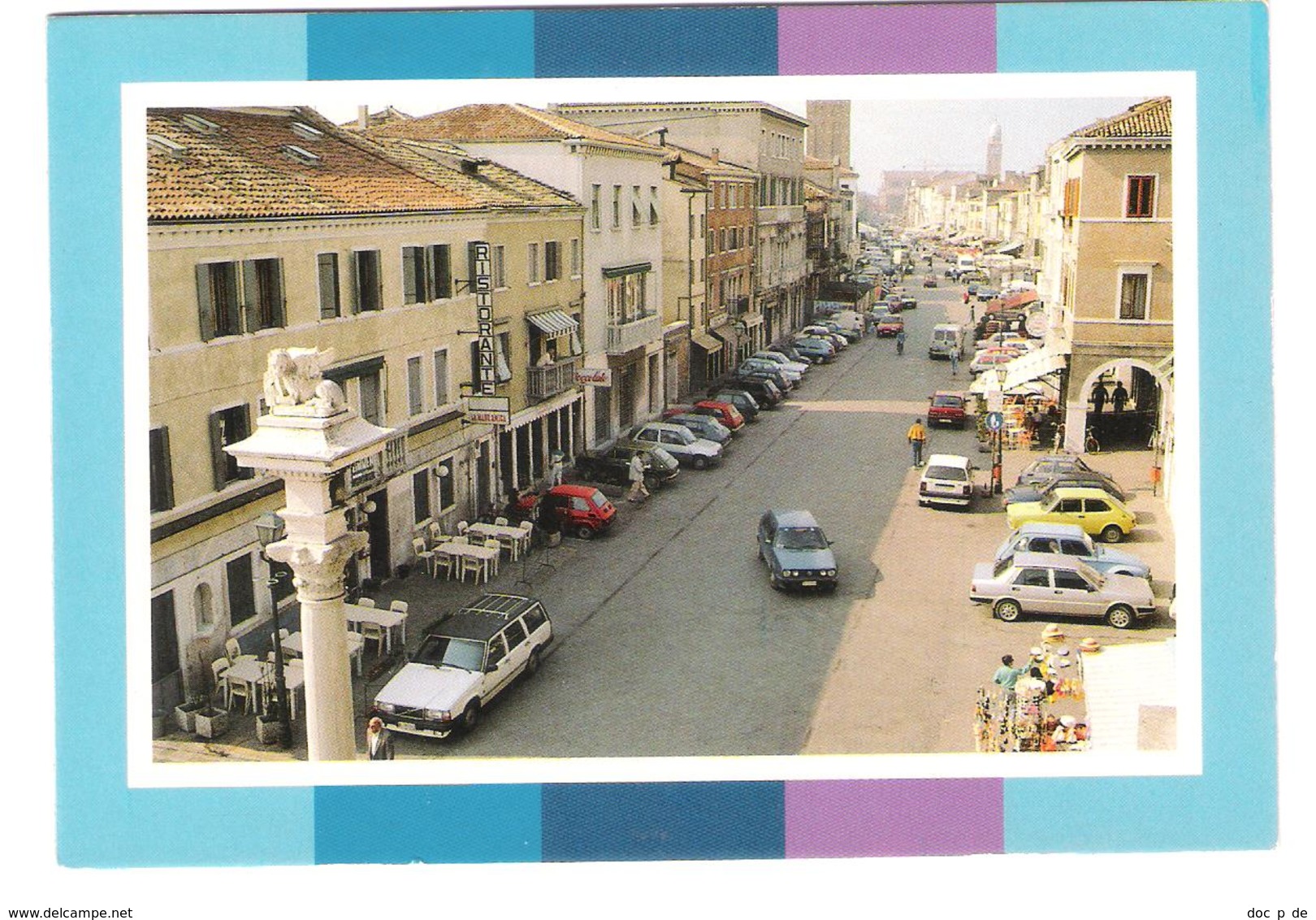 Italy - Chioggia - Cars - Autos - VW - Fiat - Volvo - PKW