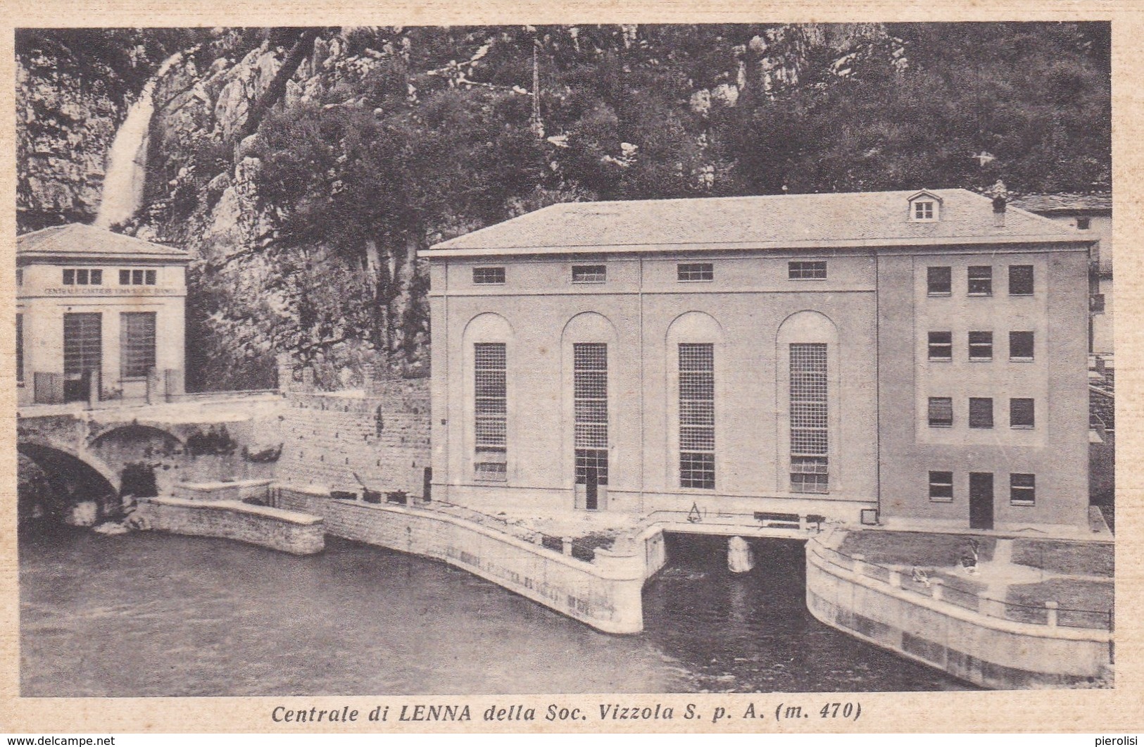 LENNA (Bergamo) - La Centrale Della Società Vizzola Spa - Bergamo