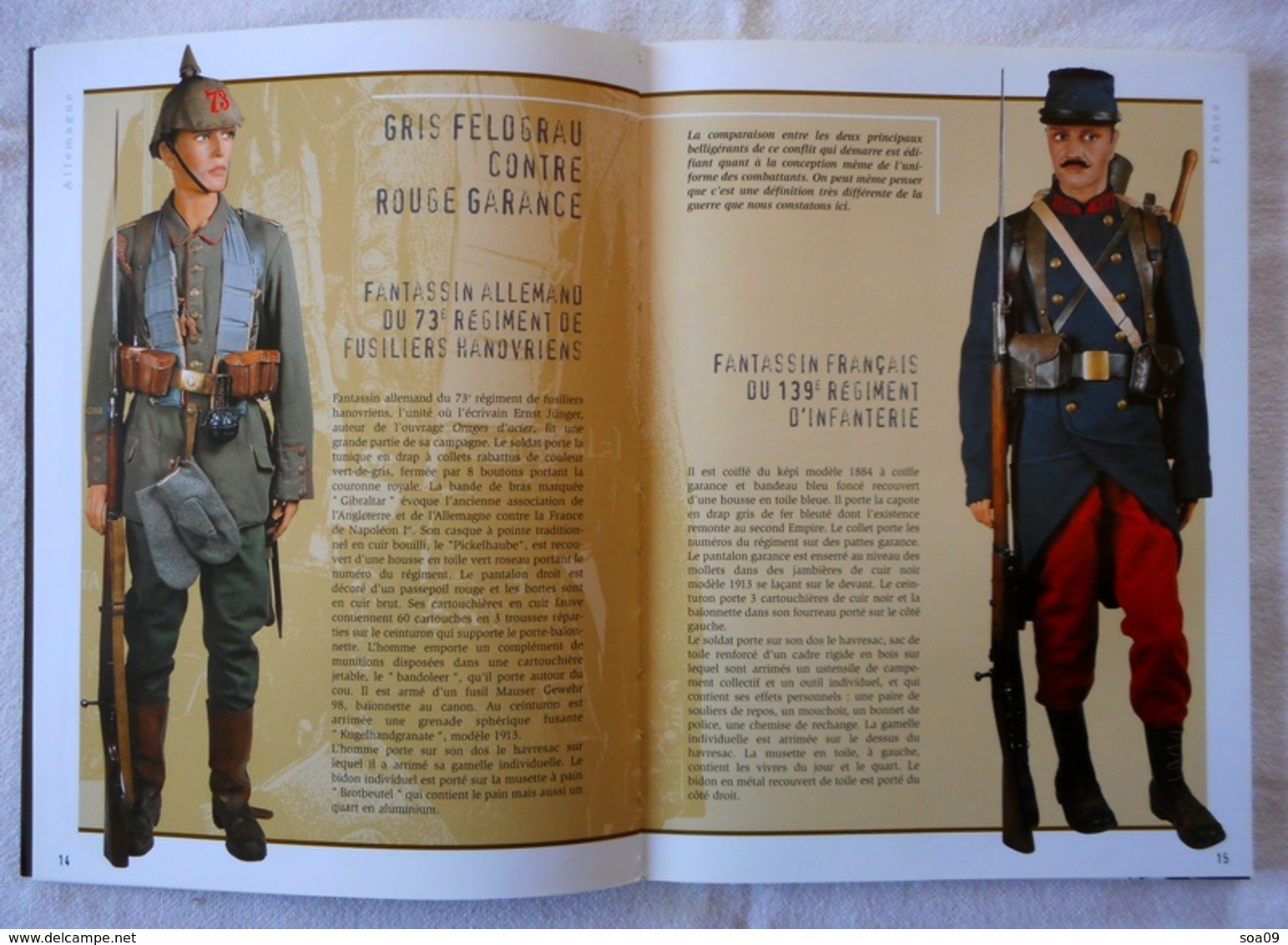 Livre 14-18 LA GRANDE GUERRE Armes Uniformes Matériels - 1914-18