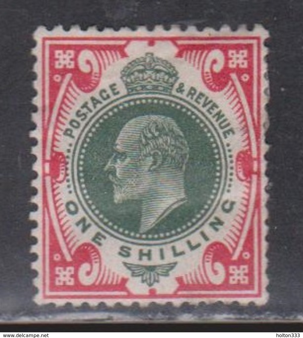 GREAT BRITAIN Scott # 138a MH Remnant - KEVII Dark Green Colour - Unused Stamps