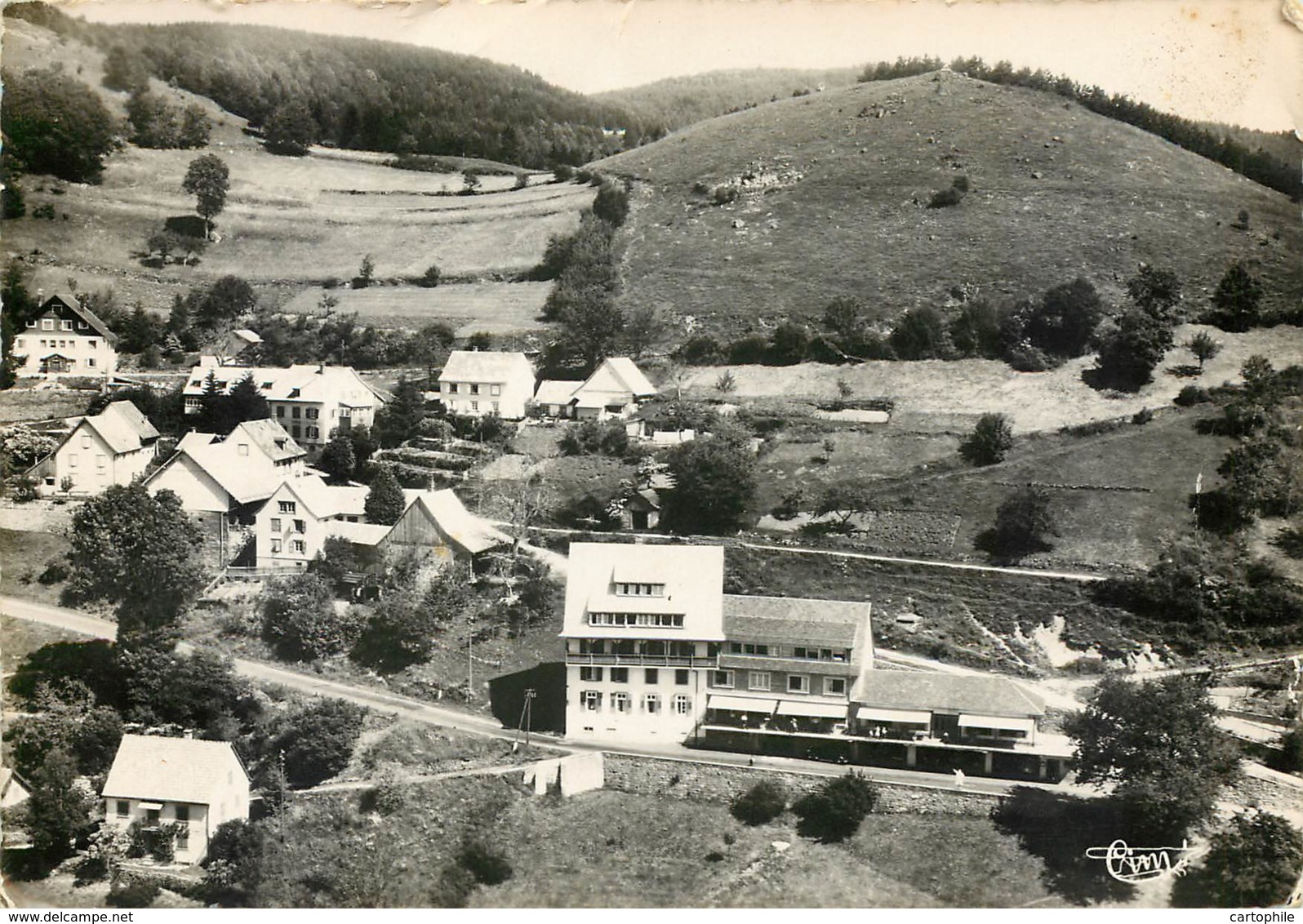 68 - HOHRODBERG - Vue Aerienne - Timbre 1069 CHARDIN - Autres & Non Classés