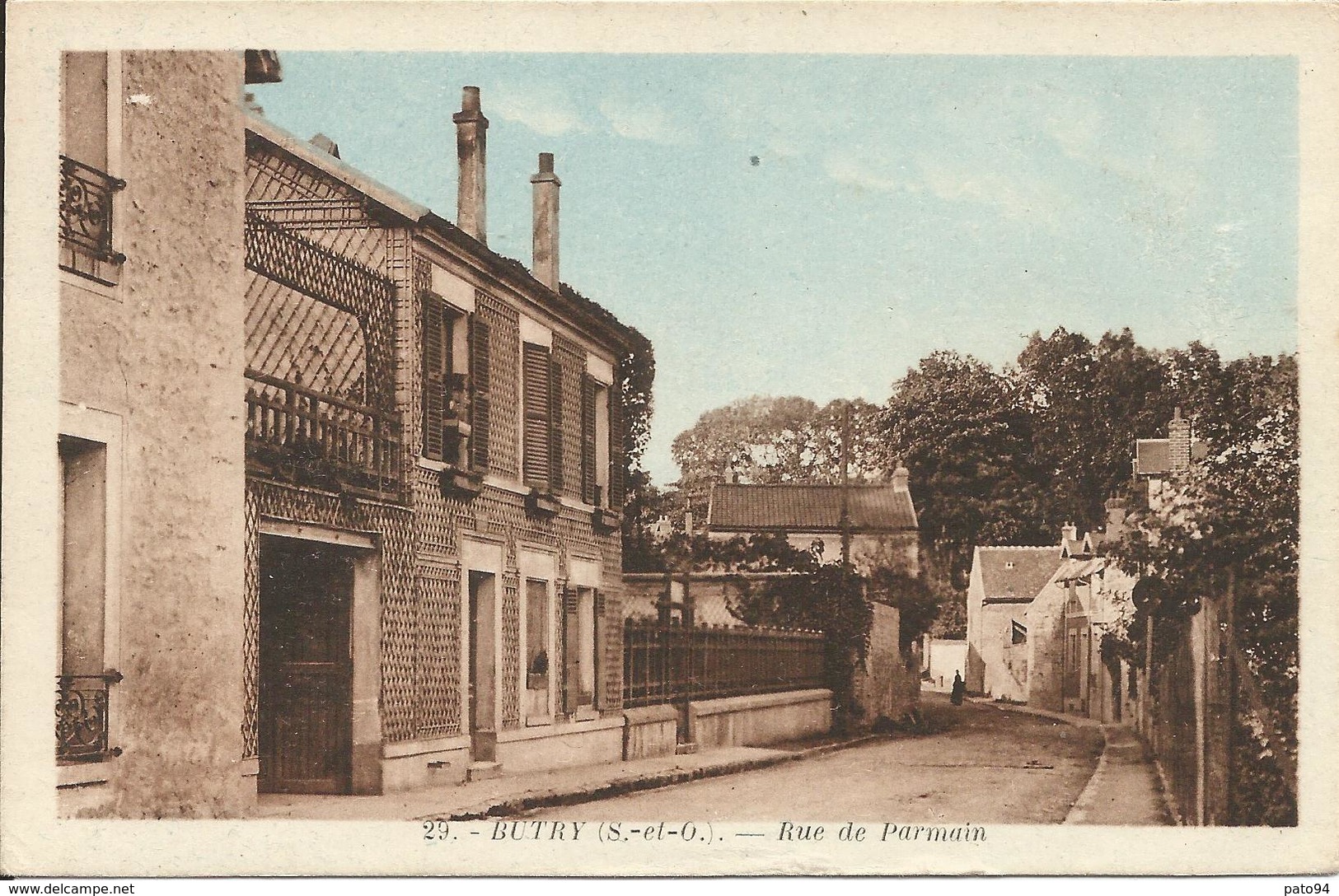 BUTRY  -  Rue  De  Parmain - Butry