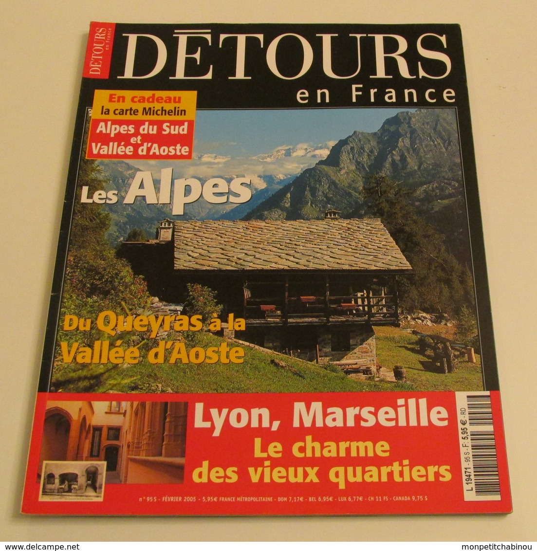 Revue DÉTOURS EN FRANCE N°95 : Les Alpes - Géographie