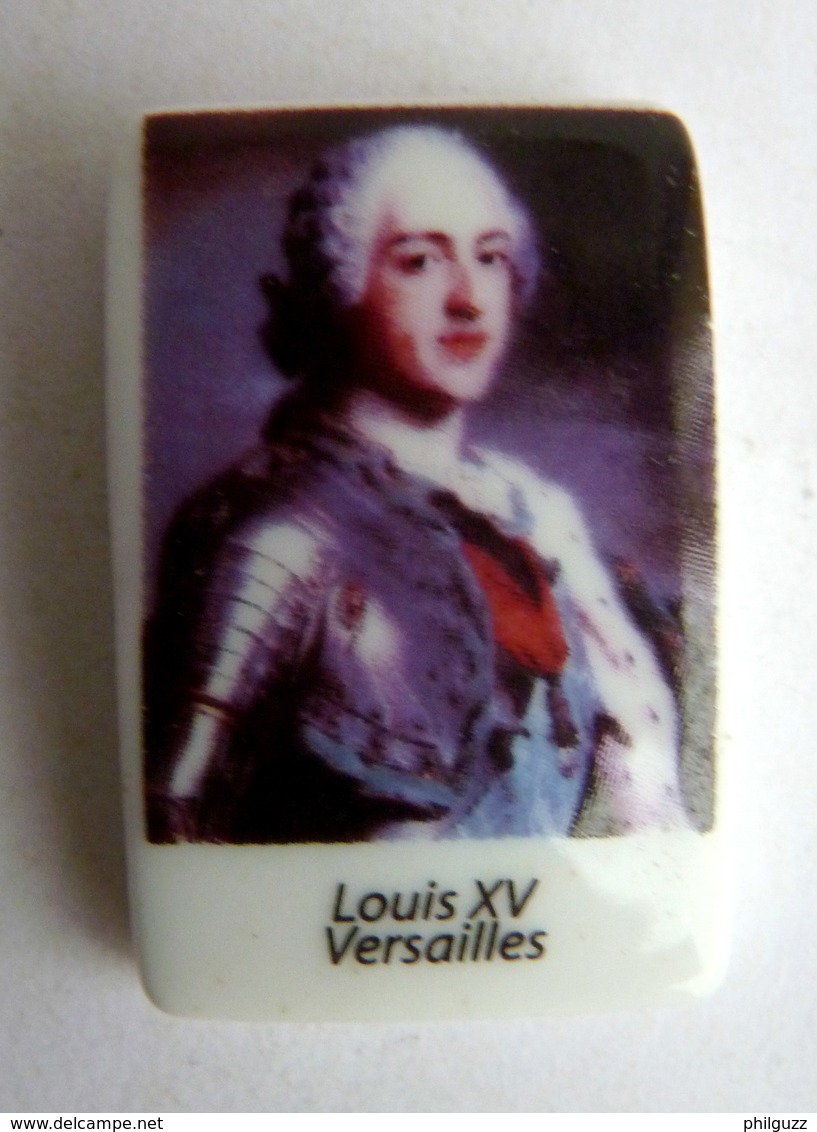 FEVE PUBLICITAIRE PERSO FEVE Maison Des Artisants Boulangers Des Yvelines Les Rois De France LOUIS XV VERSAILLES - Personnages