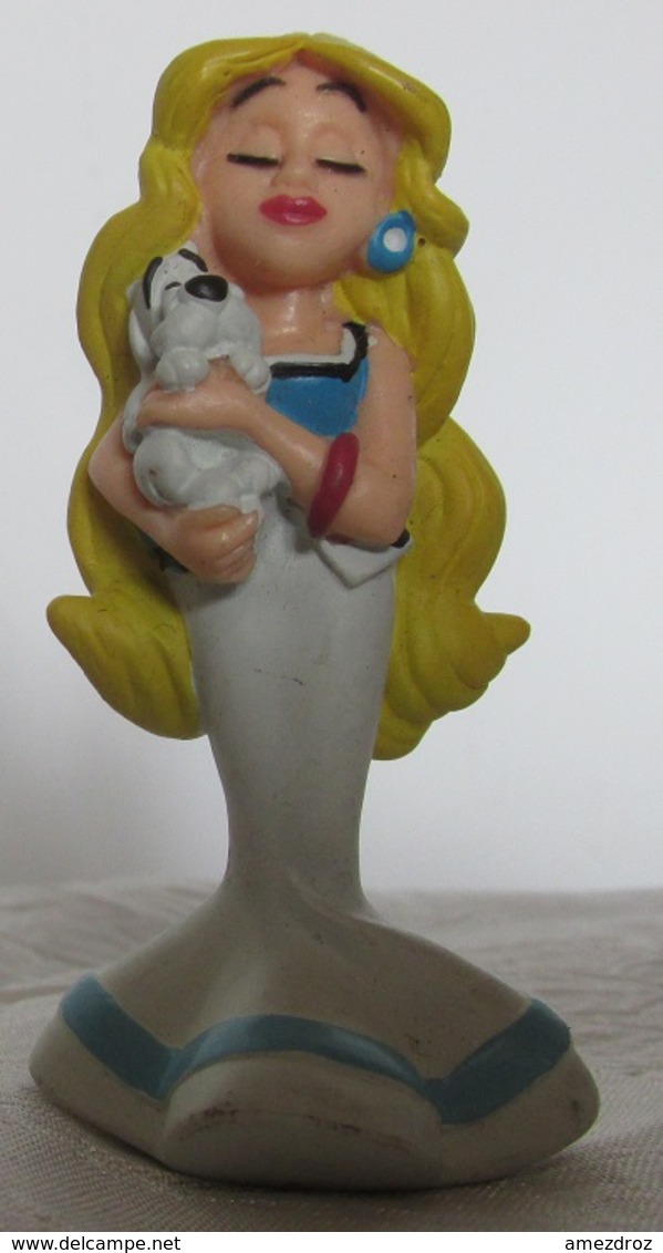 Collection Astérix Plastoy 1997 Falbala Et Idéfix (5) - Figurine In Plastica