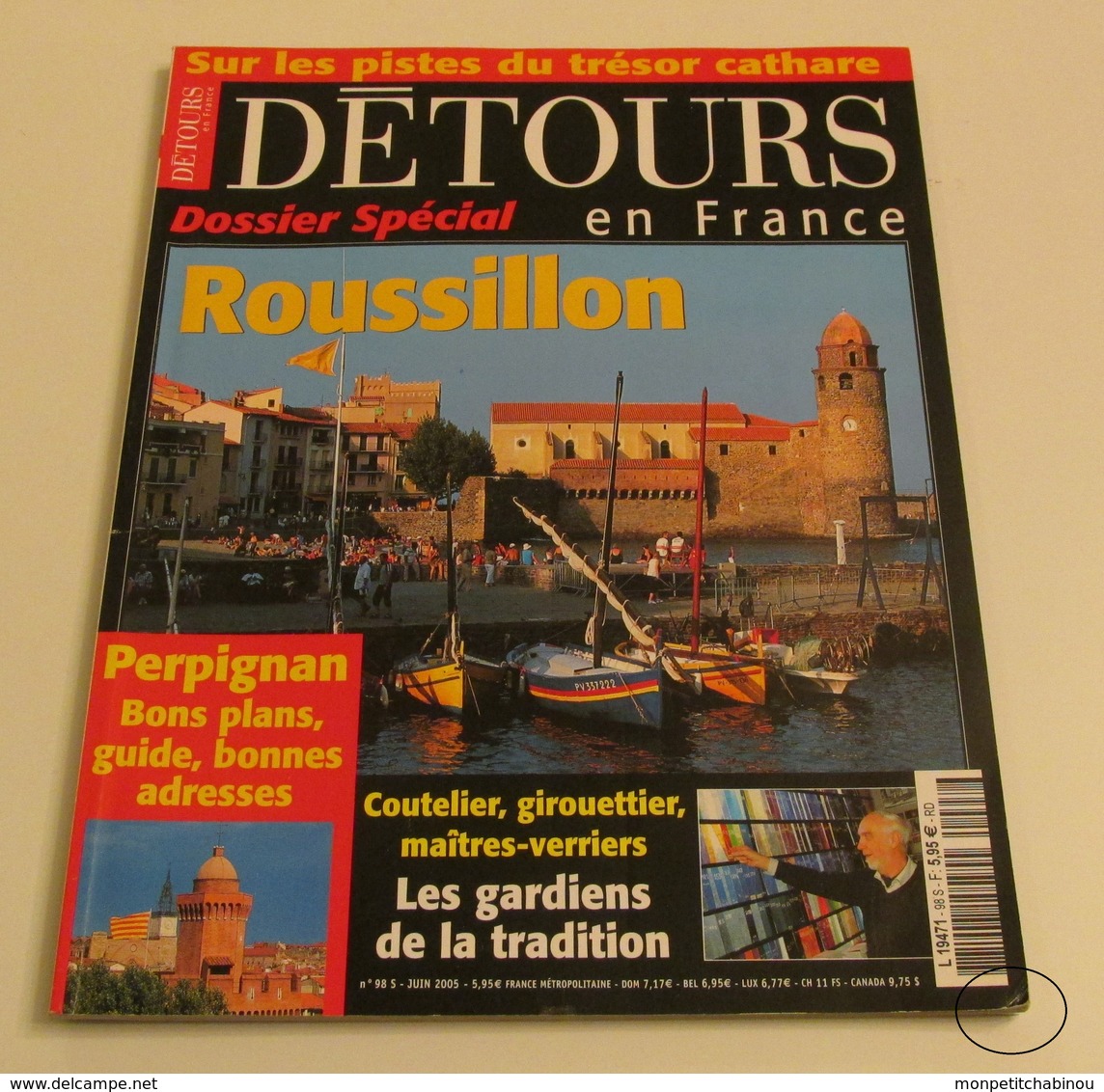 Revue DÉTOURS EN FRANCE N°98 : Roussillon - Géographie