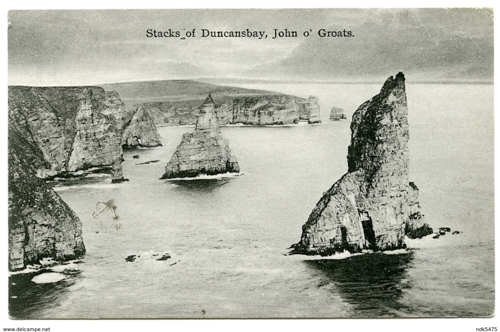 STACKS OF DUNCANSBAY : JOHN O'GROATS / ADDRESS - BIRMINGHAM, ACOCKS GREEN, WESTFIELD ROAD (MARSH) - Caithness