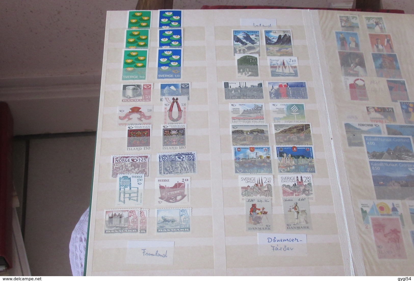 Collection De Timbres Divers D'europe En MNH - Collections (en Albums)