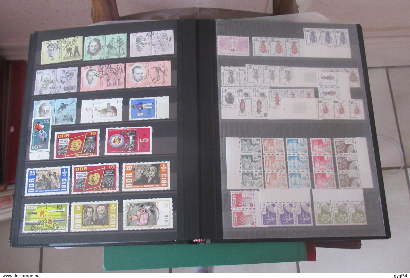 Collection de timbres divers d'europe en MNH