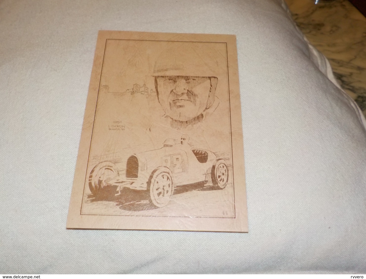 VAINQUEUR GRAND PRIX DE MONACO L. CHIRON SUR BUGATTI 51 1951 - Grand Prix / F1