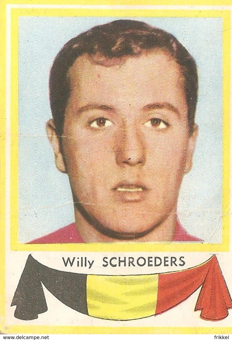 Willy Schroeders Kaartje Chromo (5 X 7 Cm) Coureur Wielrenner Renner Cycliste Velo Fiets Bicyclette Cyclisme - Cyclisme