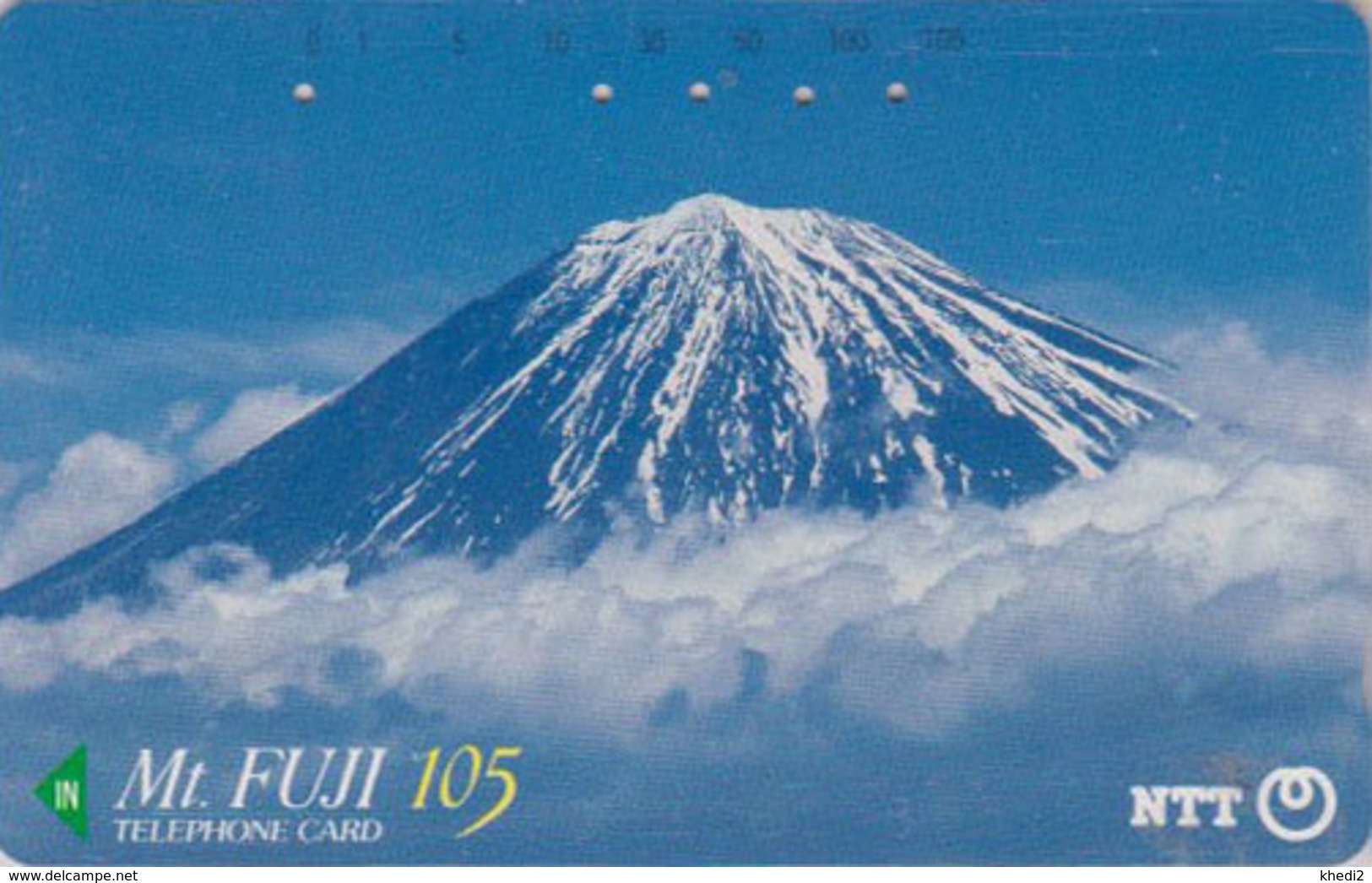 Télécarte JAPON / NTT 290-047 - MONT FUJI / TBE - Mountain JAPAN Phonecard - Volcans