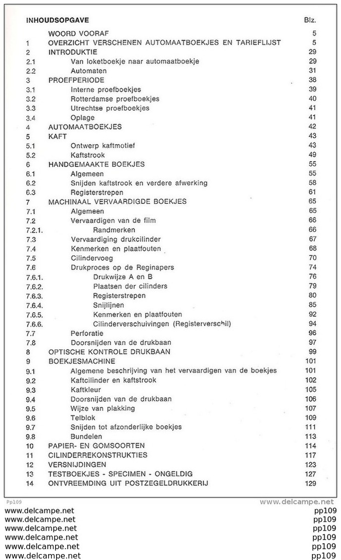 Katalogus HANDBOEK AUTOMAATBOEKJES NEDERLAND De Rooy / HALI 1976 131 Bdz Cfr Table Des Matières - Sonstige & Ohne Zuordnung