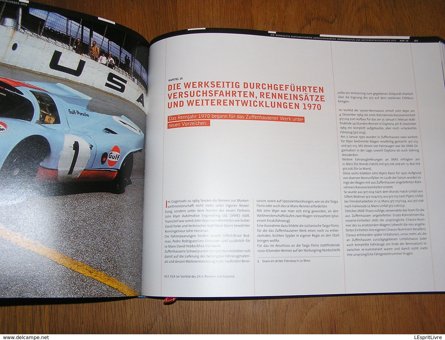 PORSCHE 917 Archiv und Werkverzeichnis 1968 1975 Näher W Spider Racing Cars Automobile 24 Heures Autorennen Course Auto