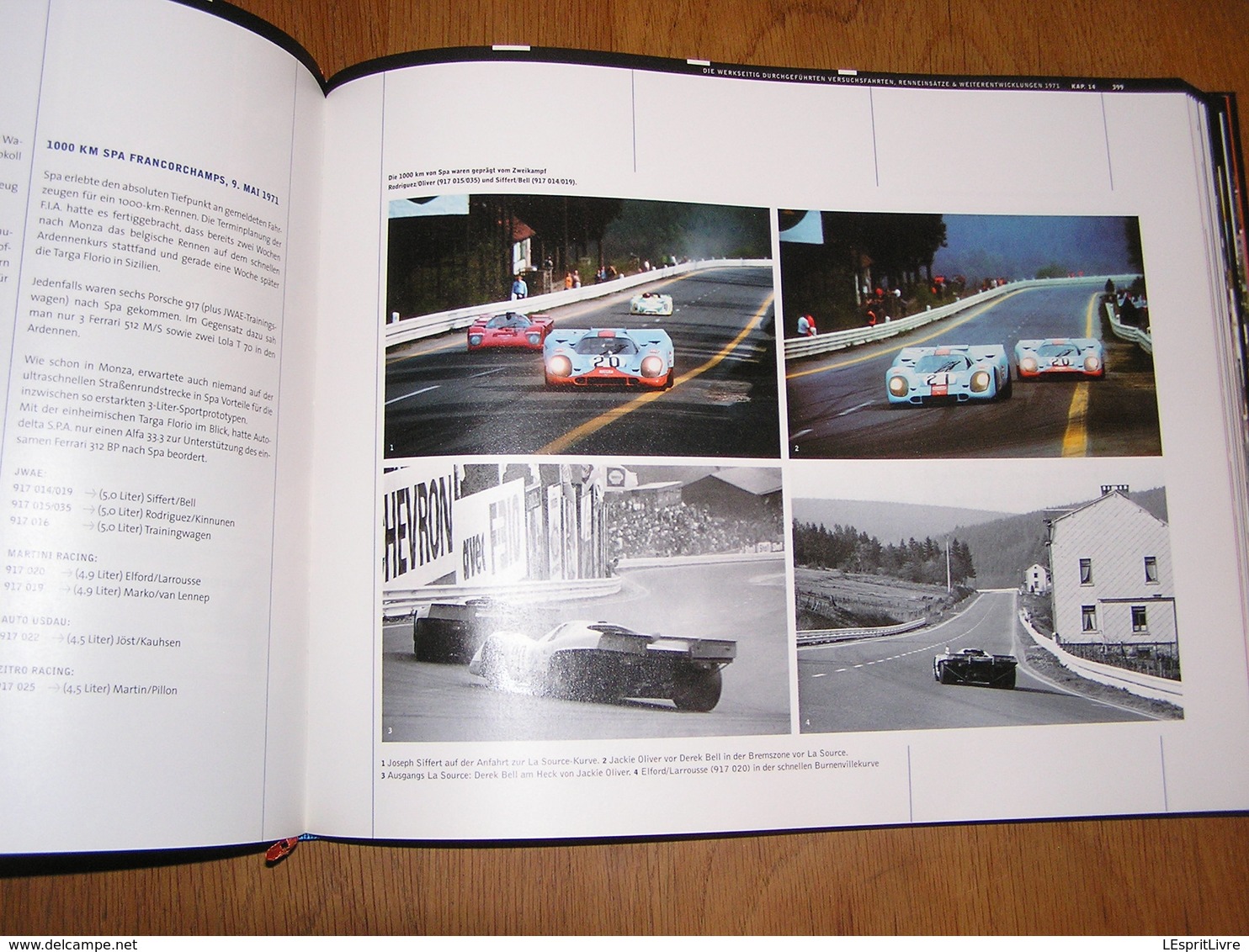 PORSCHE 917 Archiv und Werkverzeichnis 1968 1975 Näher W Spider Racing Cars Automobile 24 Heures Autorennen Course Auto