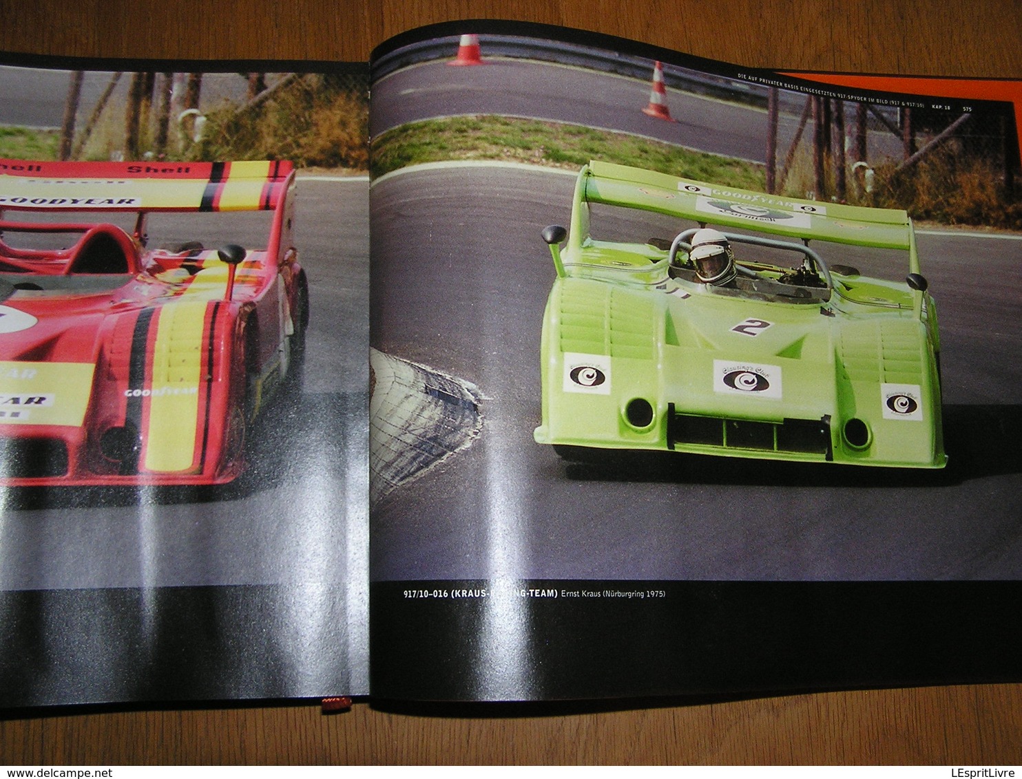 PORSCHE 917 Archiv und Werkverzeichnis 1968 1975 Näher W Spider Racing Cars Automobile 24 Heures Autorennen Course Auto