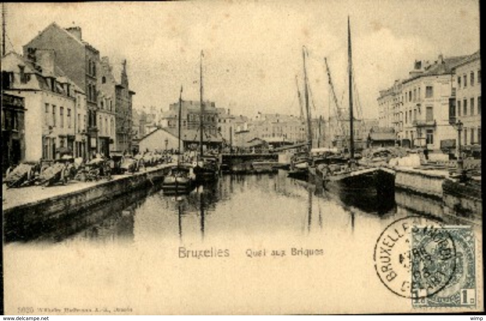 BRUXELLES : Quai Aux Briques - Navegación - Puerto