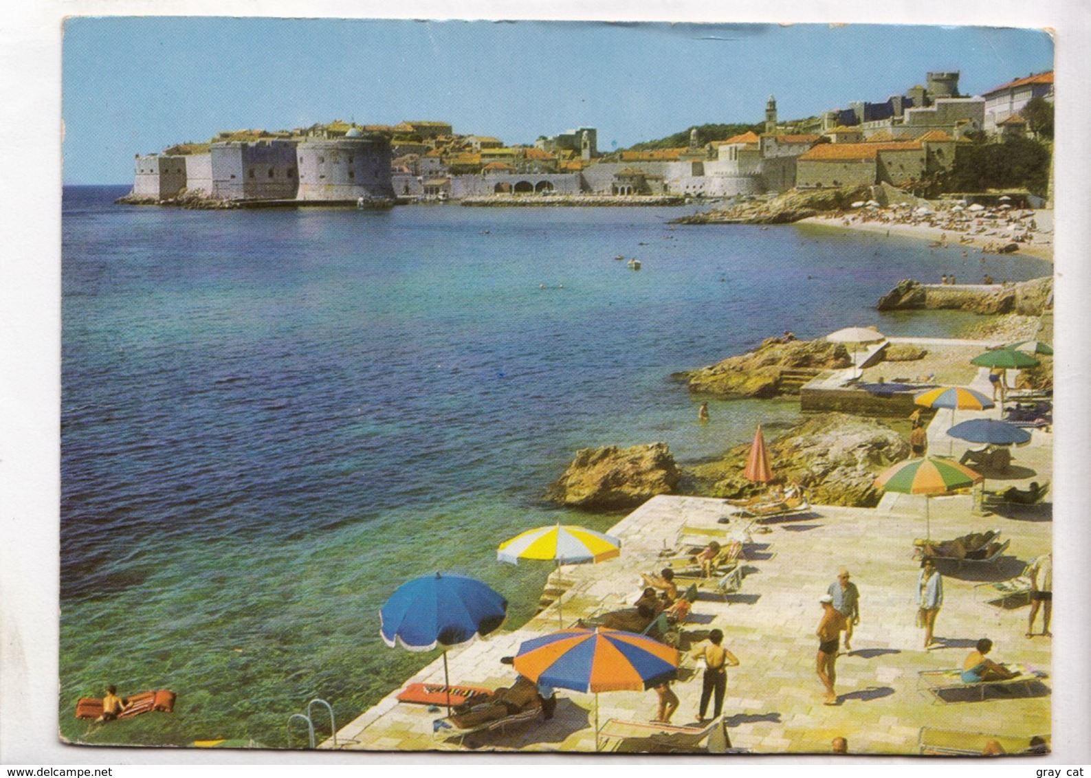 DUBROVNIK, Croatia, 1972 Used Postcard [23818] - Croatia