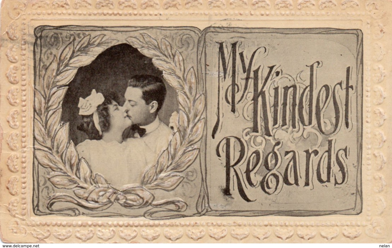 MY KINDEST REGARDS-1911 - STORIA POSTALE U.S.A. CLARKSBURG - Clarksburg