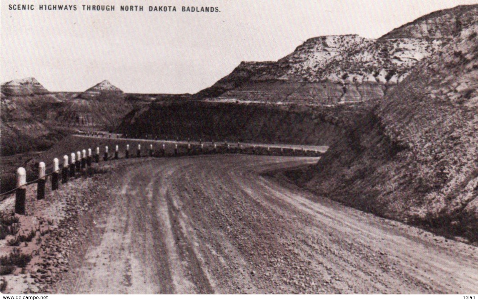 SCENIC HIGHWAYS THROUGH NORT DAKOTA BADLANDS - Other & Unclassified