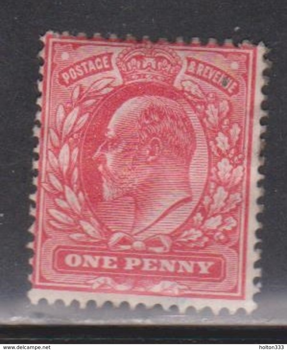 GREAT BRITAIN Scott # 128c MH Remnant - KEVII Analine Rose Colour - Ongebruikt