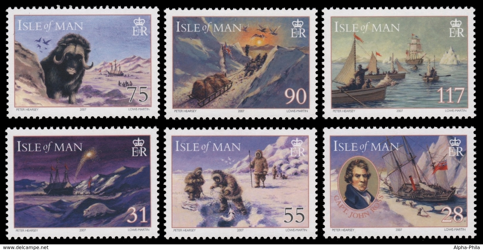 Isle Of Man 2007 - Mi-Nr. 1391-1396 ** - MNH - Schiffe / Ships - Ross - Man (Insel)