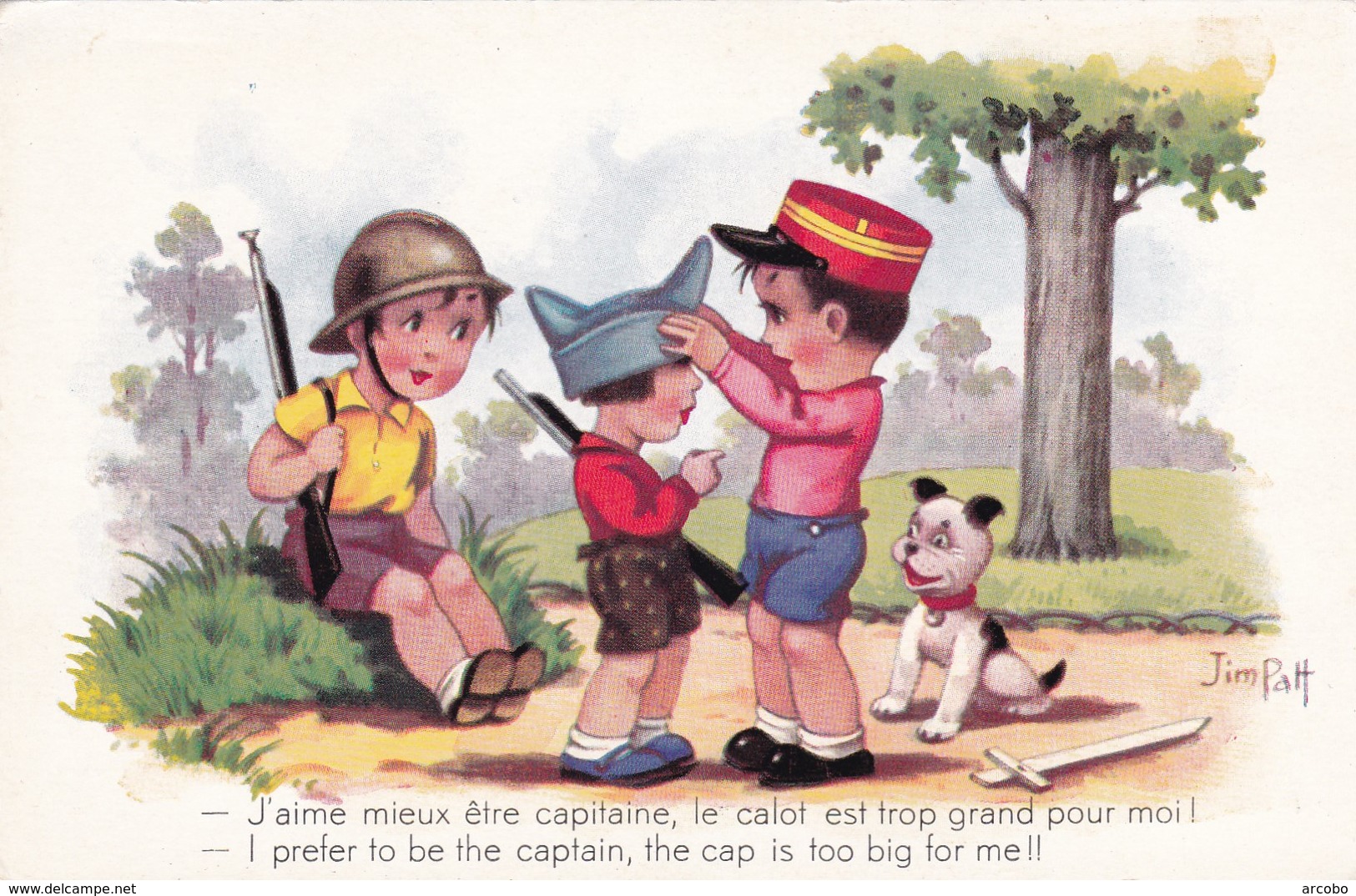 JIM PATT , J'aime Mieux Etre Capitaine-I Prefer To Be The Captain - Autres & Non Classés